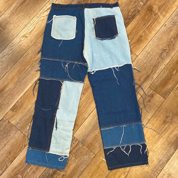 BSongo Men´s Color Patchwork Jeans - Picture 2 of 2